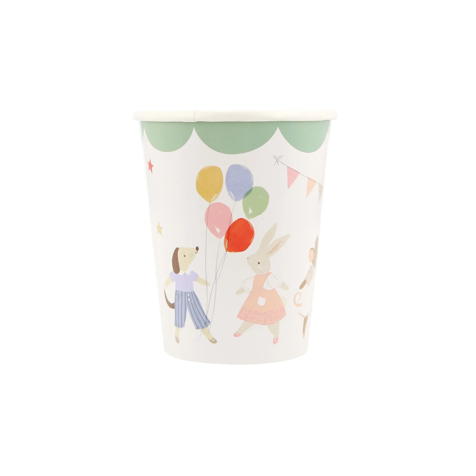 Animal Friends Cups, Set of 8