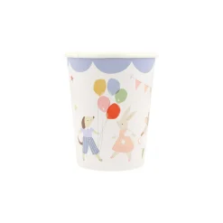 Animal Friends Cups, Set of 8