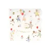 Animal Friends Large Napkin, Set of 16