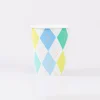 Argyle Cups (x 8)