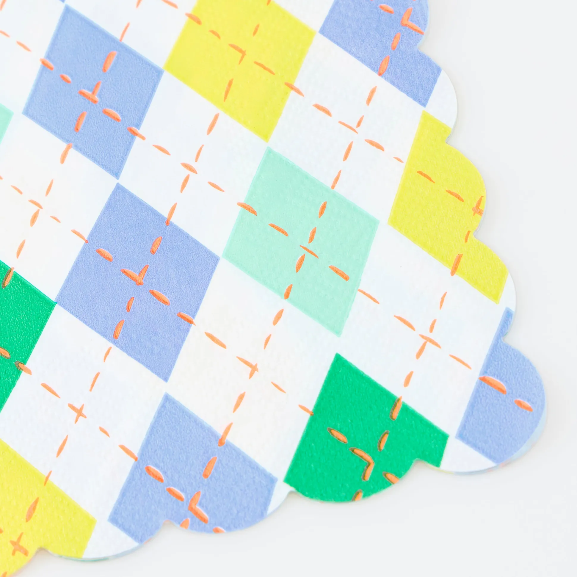 Argyle Large Napkins (x 16)