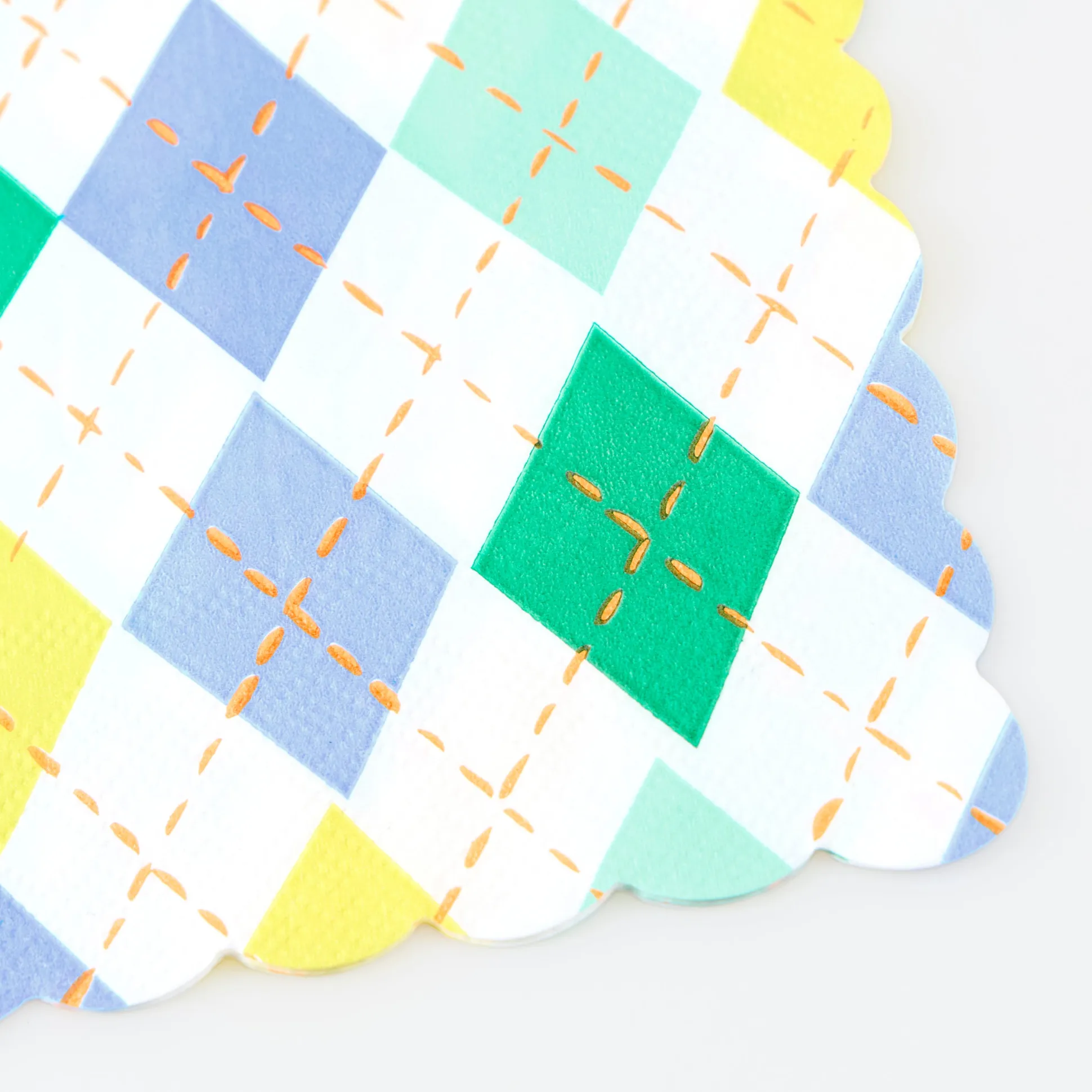 Argyle Small Napkins (x 16)