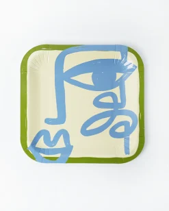 Art Party Dessert Plates, Pack of 12