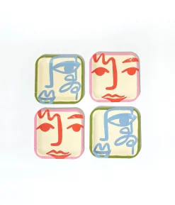 Art Party Dessert Plates, Pack of 12