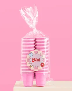 Baby Pink Shot Glasses, Pack of 50