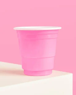 Baby Pink Shot Glasses, Pack of 50