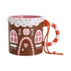Baking Spirits Bright Gingerbread House Mug Ornament