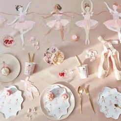 Ballerina Plates, Pack of 8