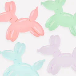 Balloon Dog Plates (x 8)