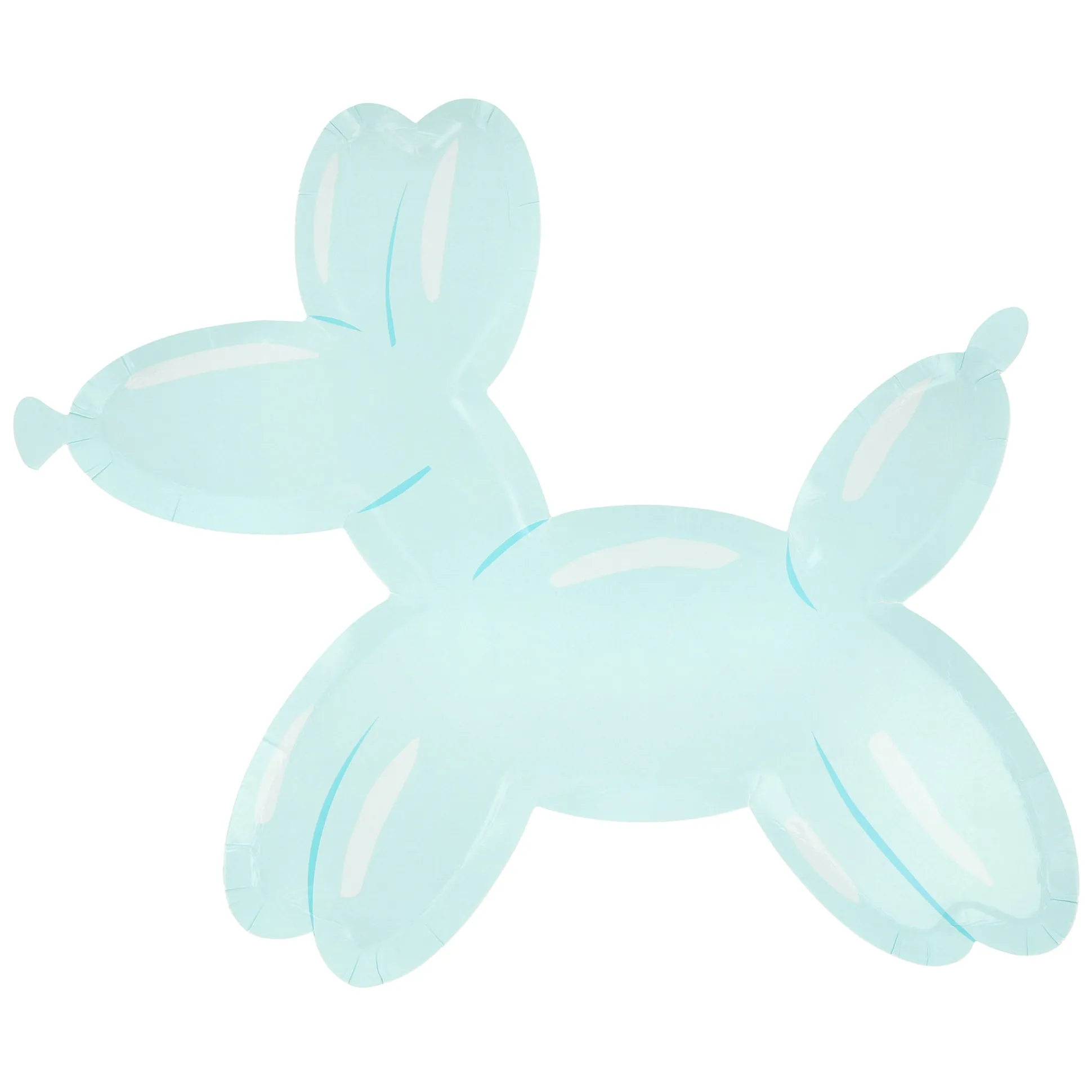 Balloon Dog Plates (x 8)