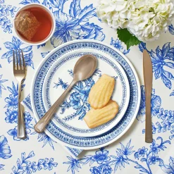 Bamboo Blue Toile Large Plates (Pack of 4)