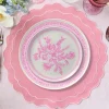 Bamboo Pink Toile Large Plates (Pack of 4)