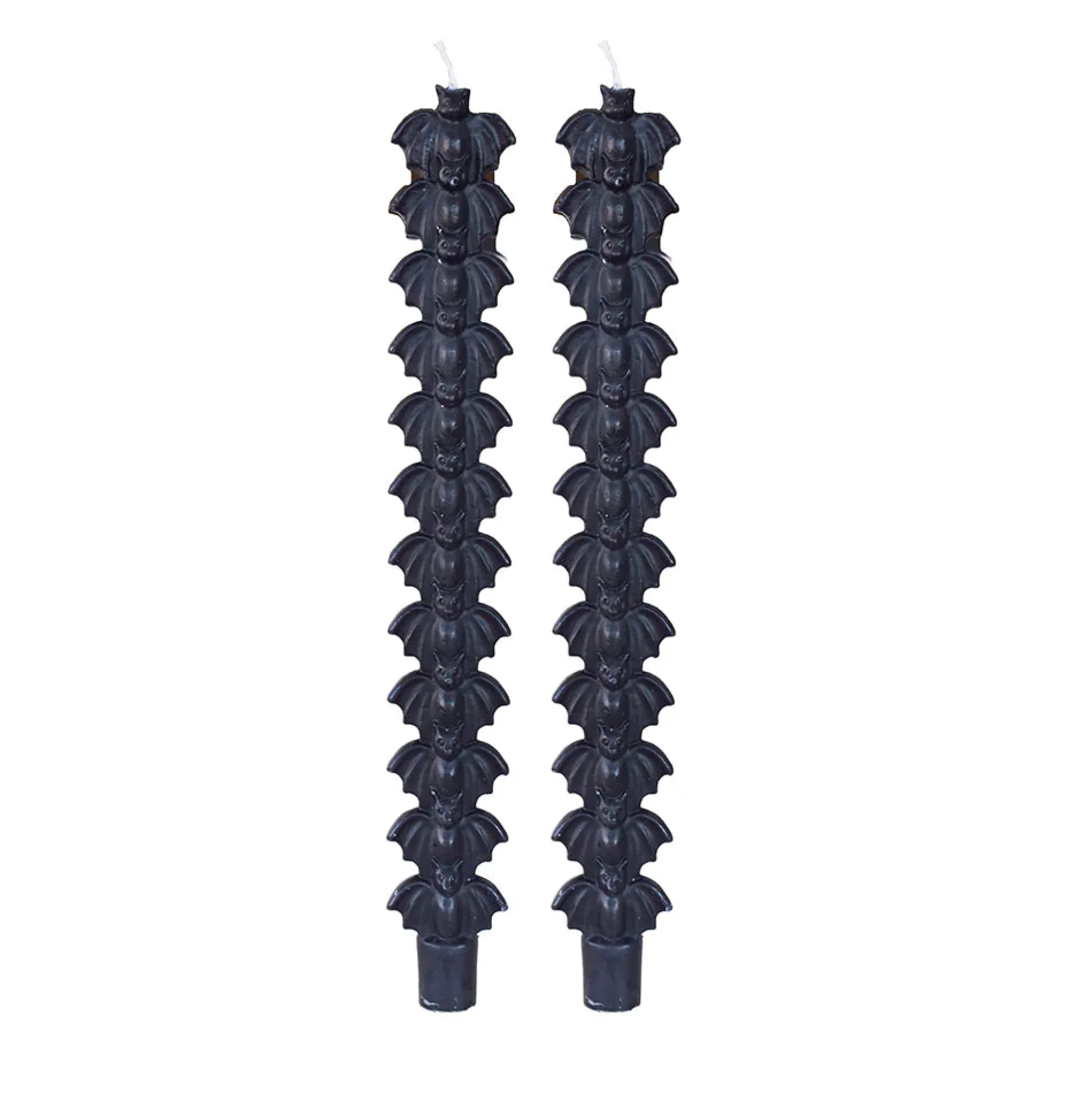 Bat Taper Candle Set, Pack of 2