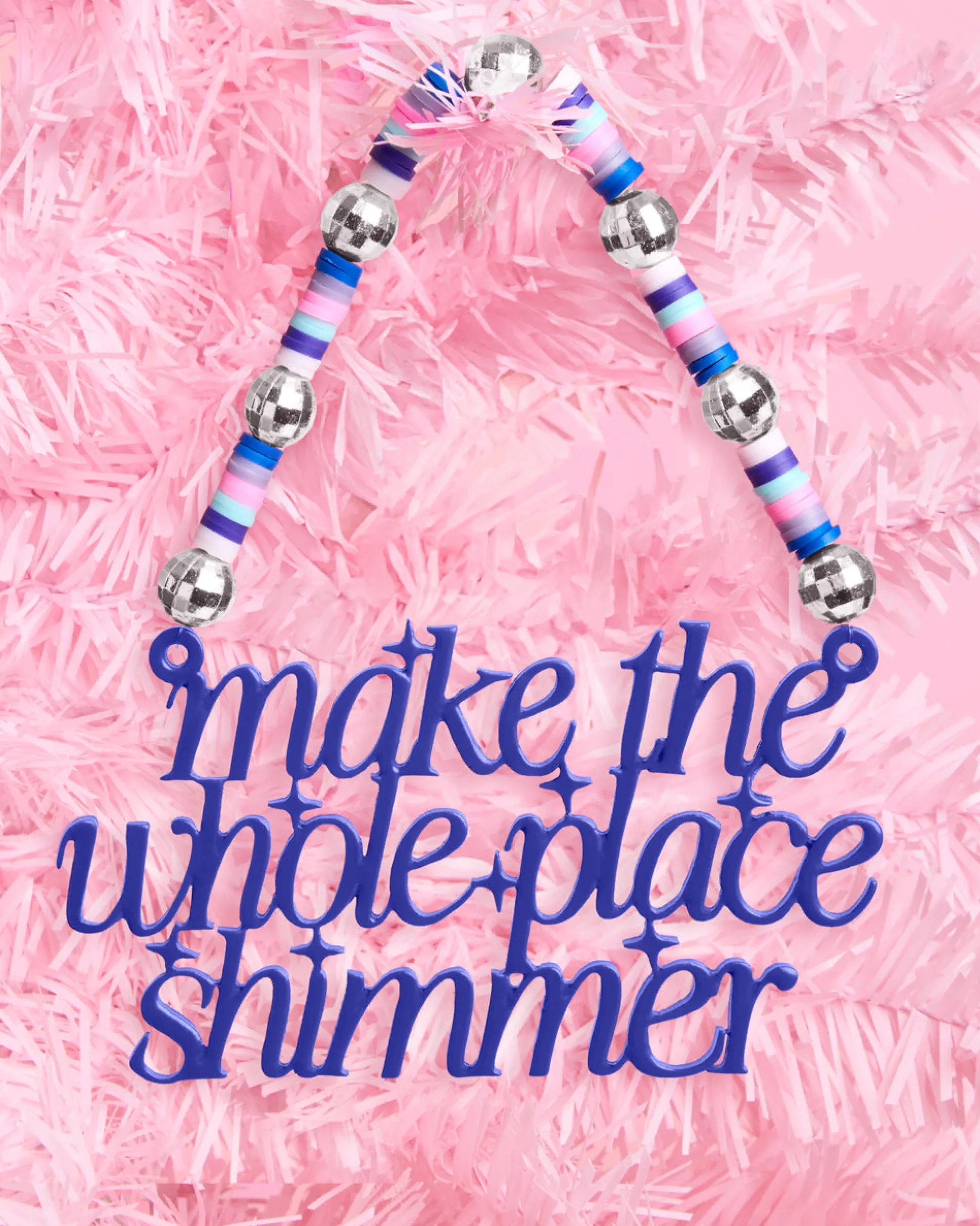 Bejeweled Ornament - glossy blue ornament