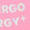 Big Virgo Energy Banner - Iridescent Foil Banner
