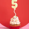 #5 Birth-YAY Candle - pastel bubble candle