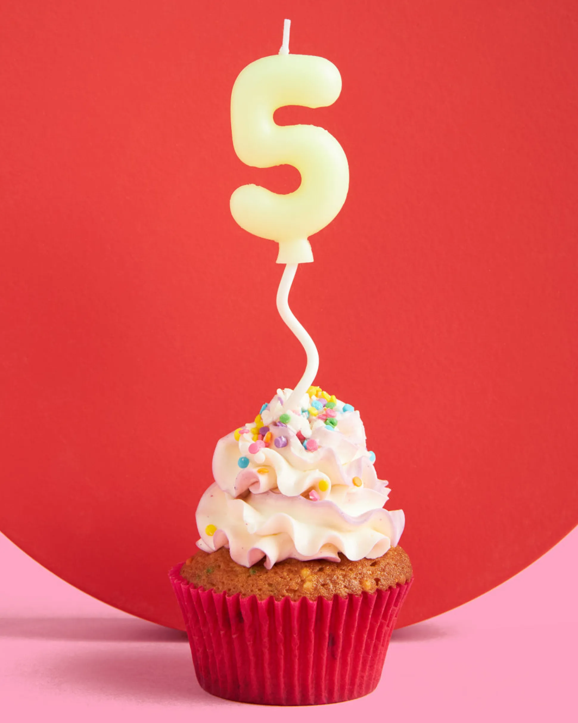 #5 Birth-YAY Candle - pastel bubble candle