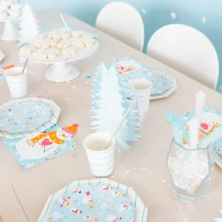 Blizzard Buddies Small Plates, Set of 8