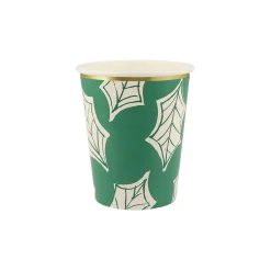 Block Print Cups, Pack of 8