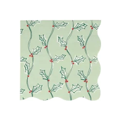Block Print Large Napkins, Pack of 16