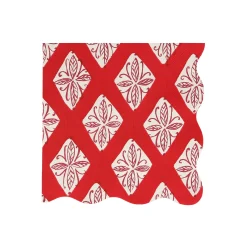 Block Print Large Napkins, Pack of 16