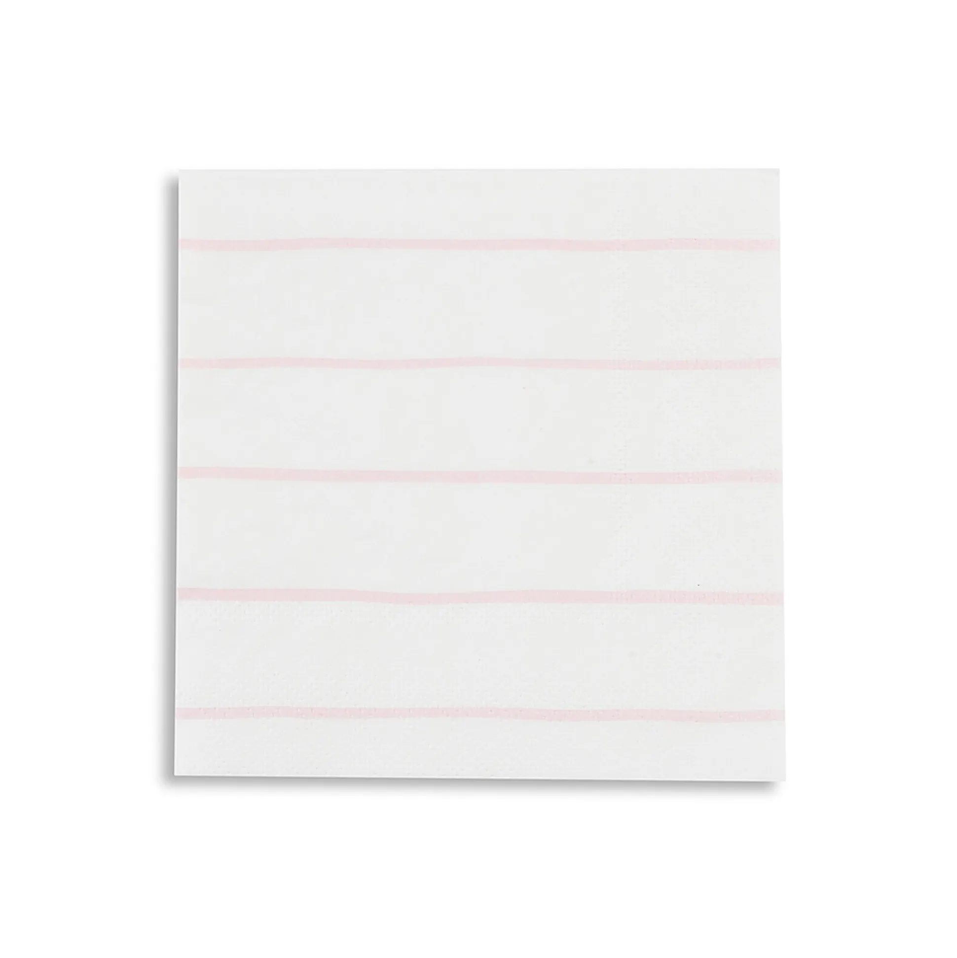 Blush Frenchie Striped Petite Napkins, Pack of 16