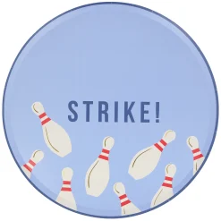 Bowling Dinner Plates, Set of 8