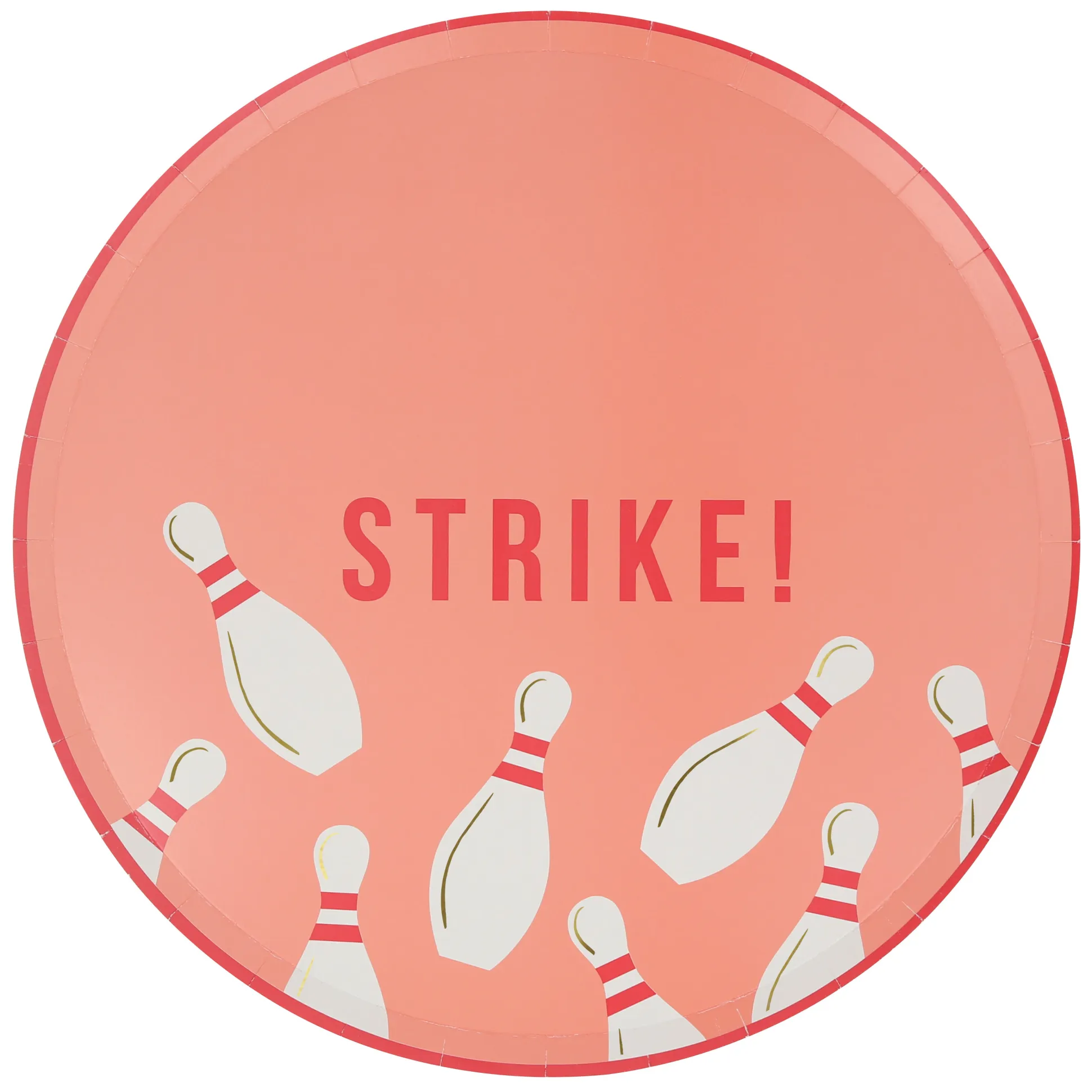 Bowling Dinner Plates, Set of 8