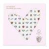Bow Wow Nail Stickers, Pack of 100