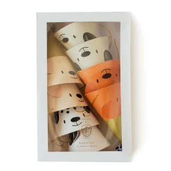 Bow Wow Party Hats, Pack of 8