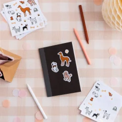Bow Wow Sticker Set, Pack of 4