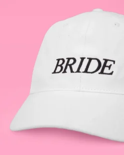 Bride Baseball Hat - Embroidered Cotton Hat