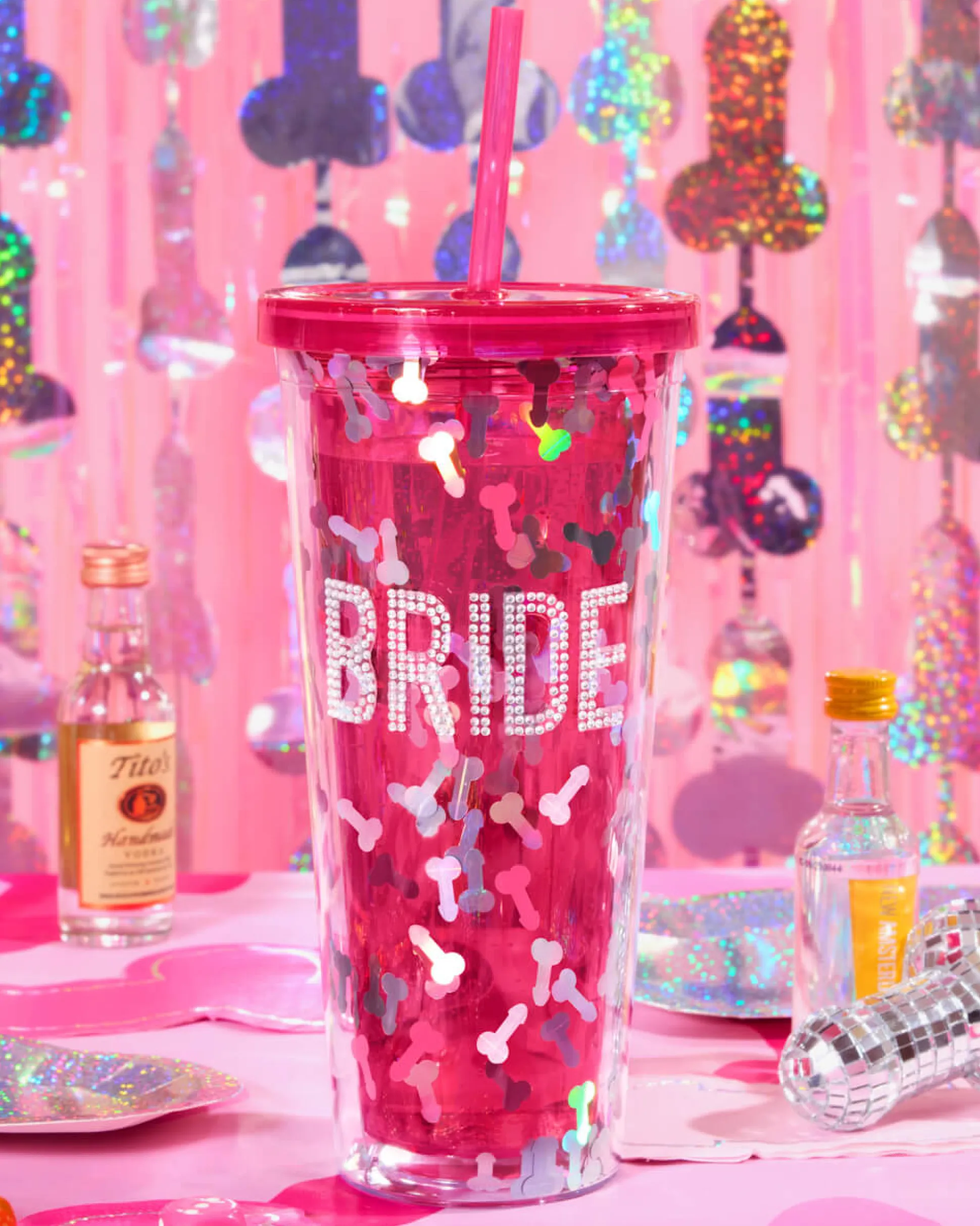Bride Fetti Cup - Bedazzled Tumbler