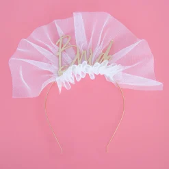 Bride Metal Headband - Gold