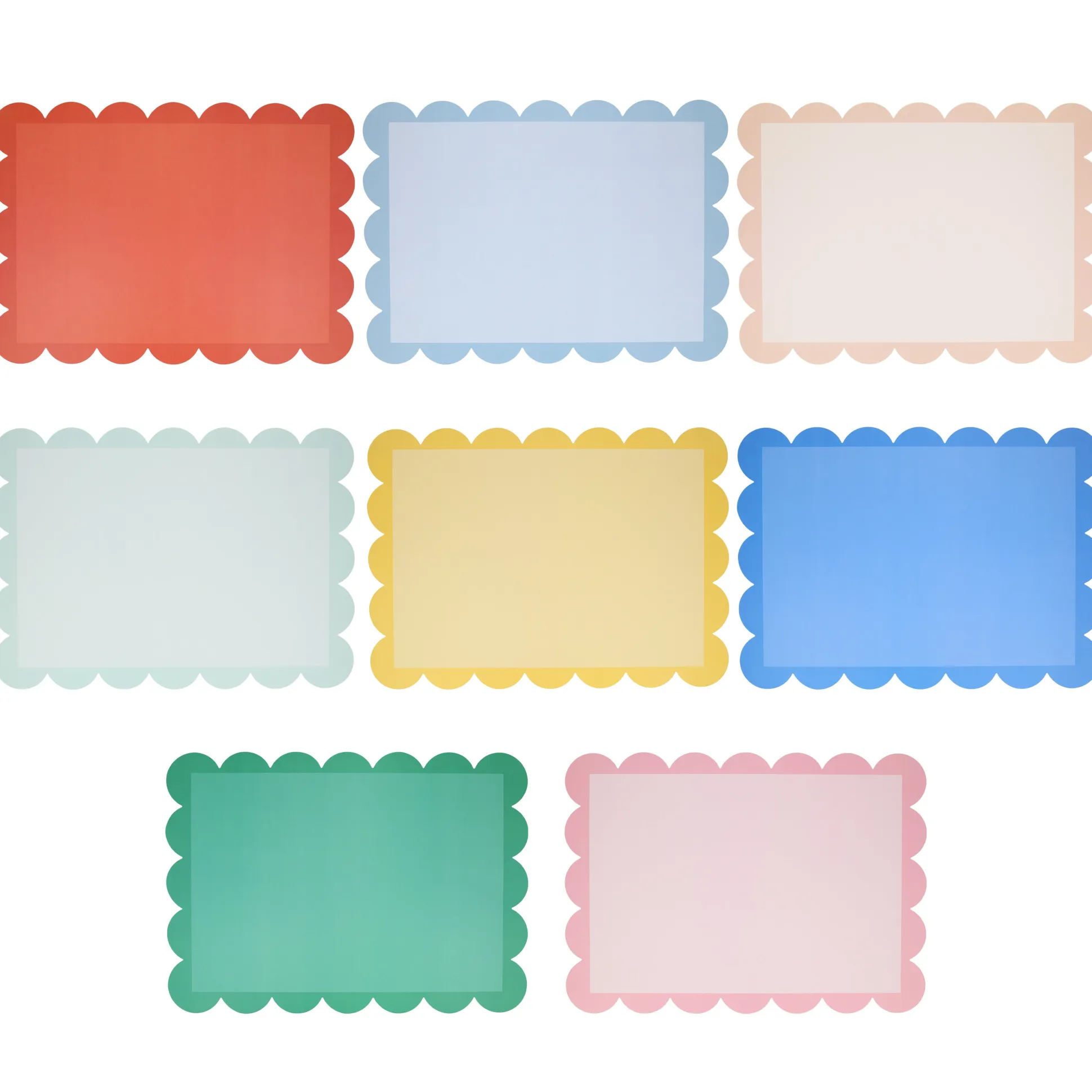 Bright Placemats, Pack of 12