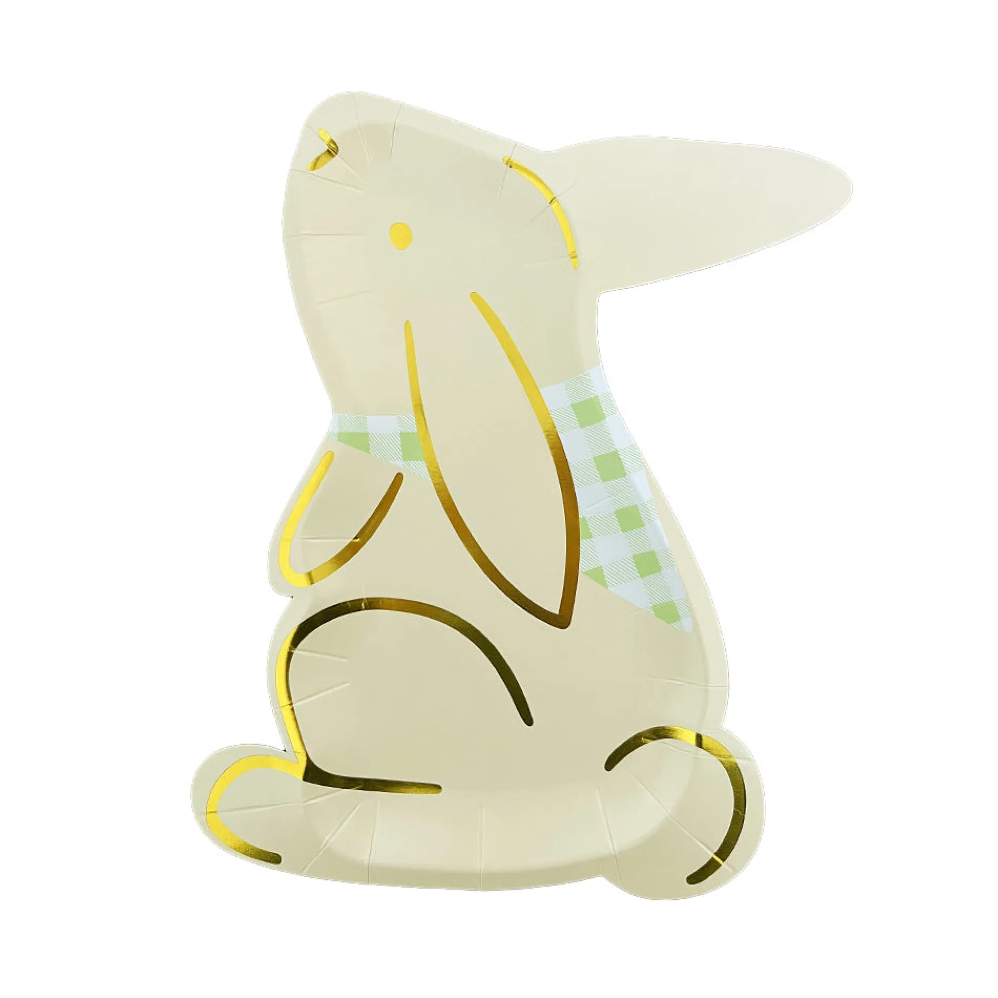 Bunnies In The Garden Large "Bunny" Plates, Pack of 8