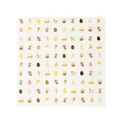 Bunnies In The Garden Nail Stickers, Pack of 100
