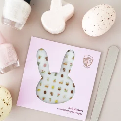 Bunnies In The Garden Nail Stickers, Pack of 100