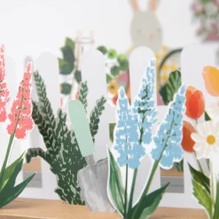 Bunny Paper Play Garden