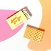 Burnin' For You Custom Matches, White Foil