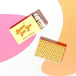 Burnin' For You Custom Matches, Fuchsia Foil