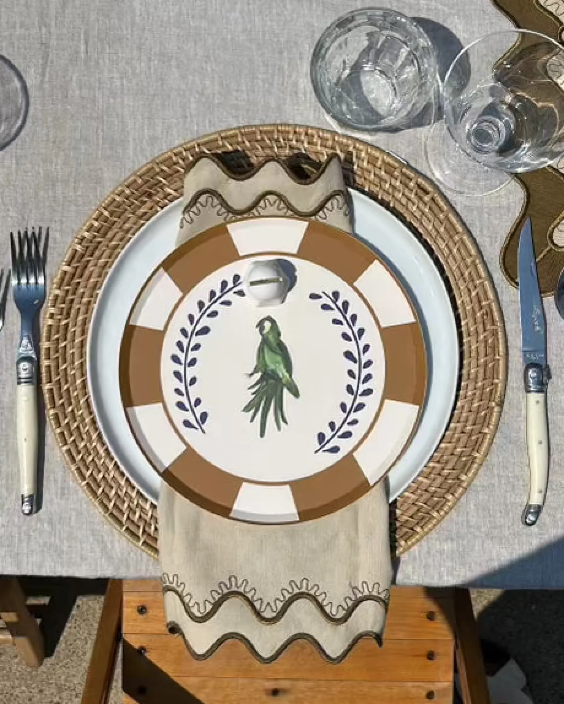 Cabana Appetizer Plates, Set of 12