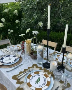 Cabana Appetizer Plates, Set of 12