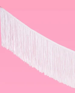 Camp Bride Banner - White String & Felt Banner
