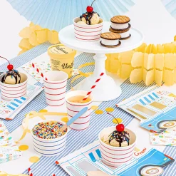 Candy Apple Frenchie Striped Treat Cups, Pack of 8