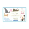 Cat Shaped Stickers (x 25 stickers)
