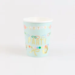 Charm Party Cups (x 8)
