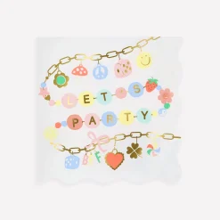 Charm Party Large Napkins (x 16)