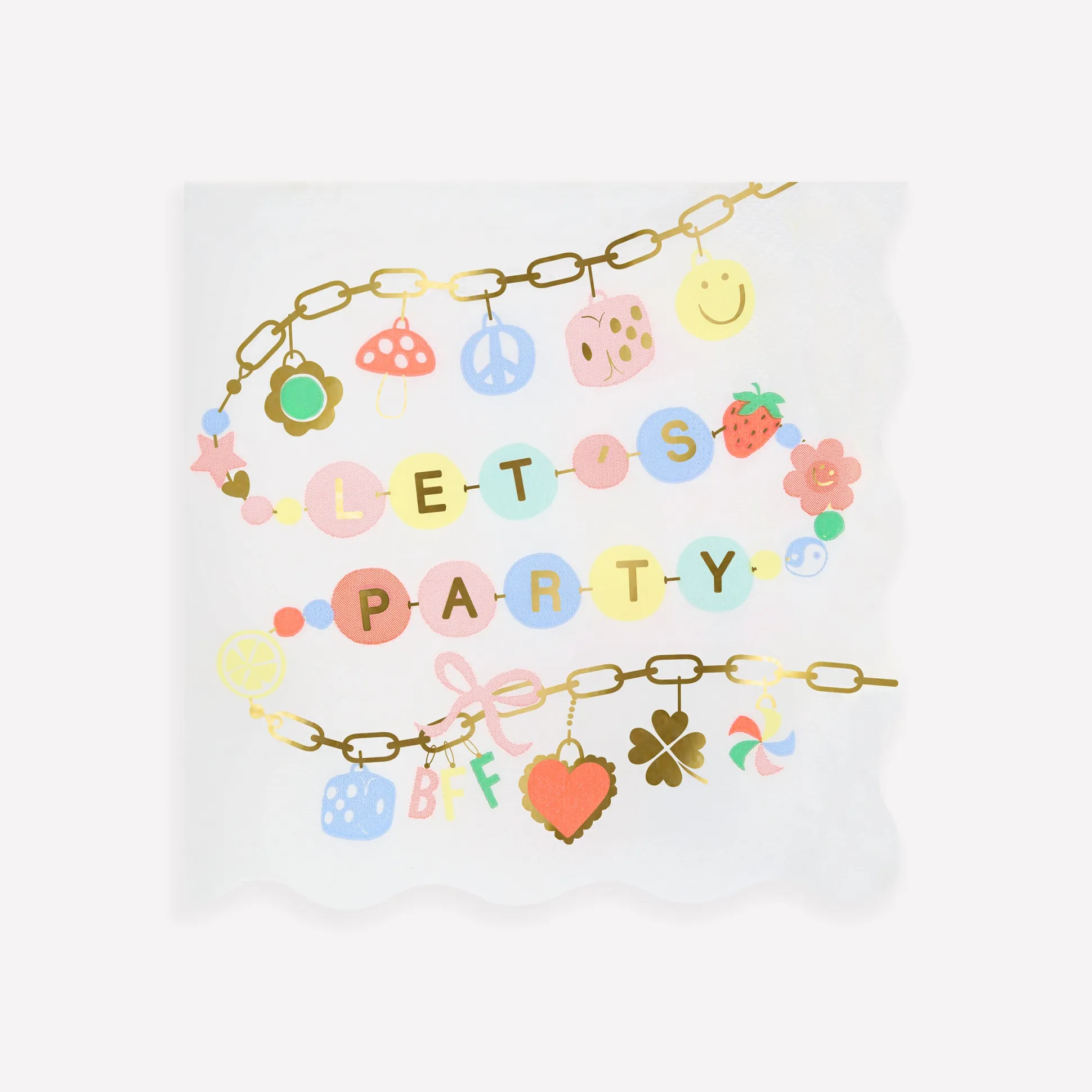 Charm Party Large Napkins (x 16)
