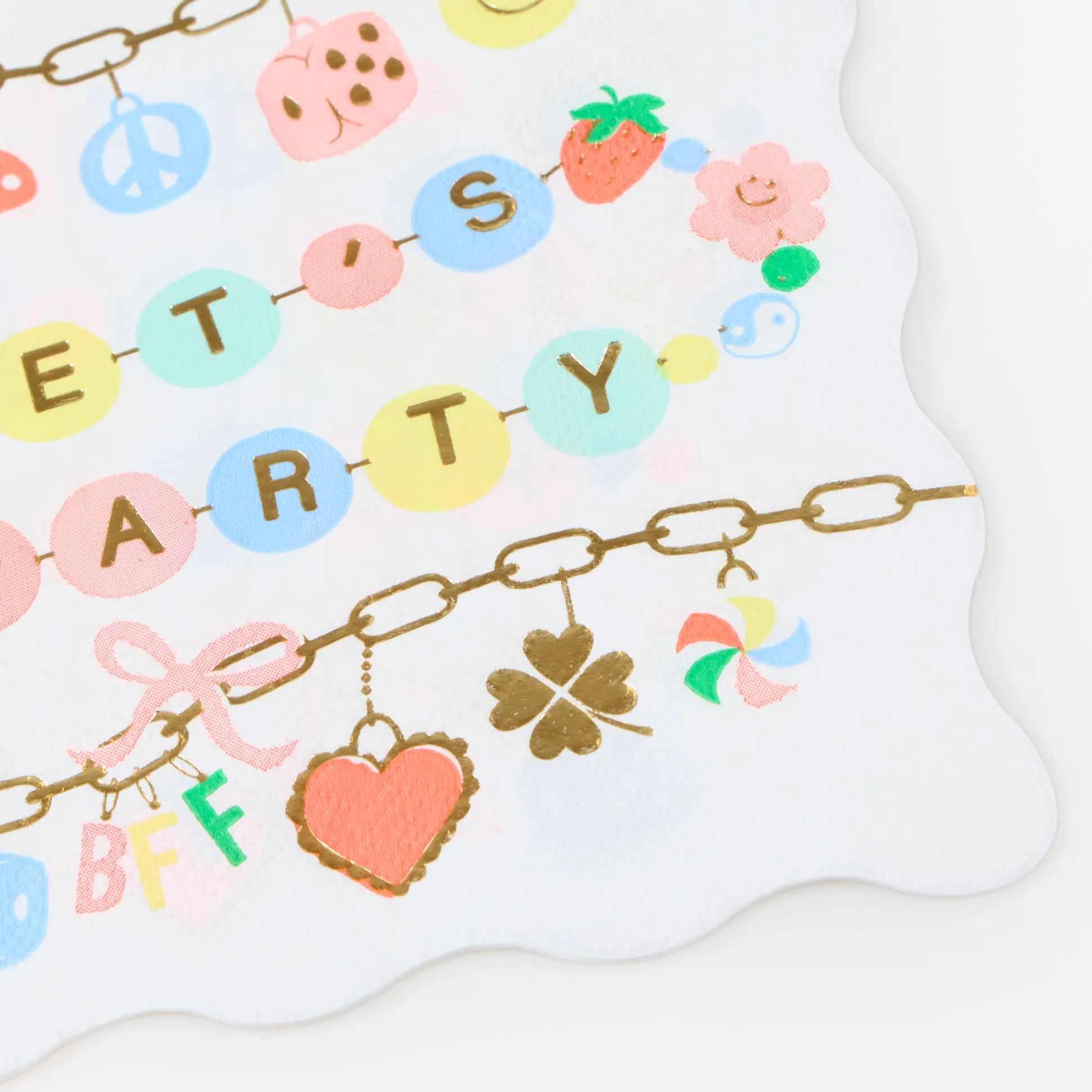 Charm Party Large Napkins (x 16)